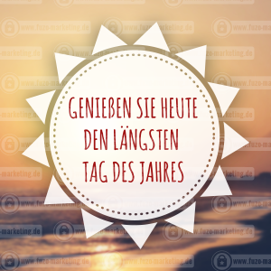 Facebook / Instagram #4 - Längster Tag im Jahr Facebook / Instagram #4 - Längster Tag im Jahr