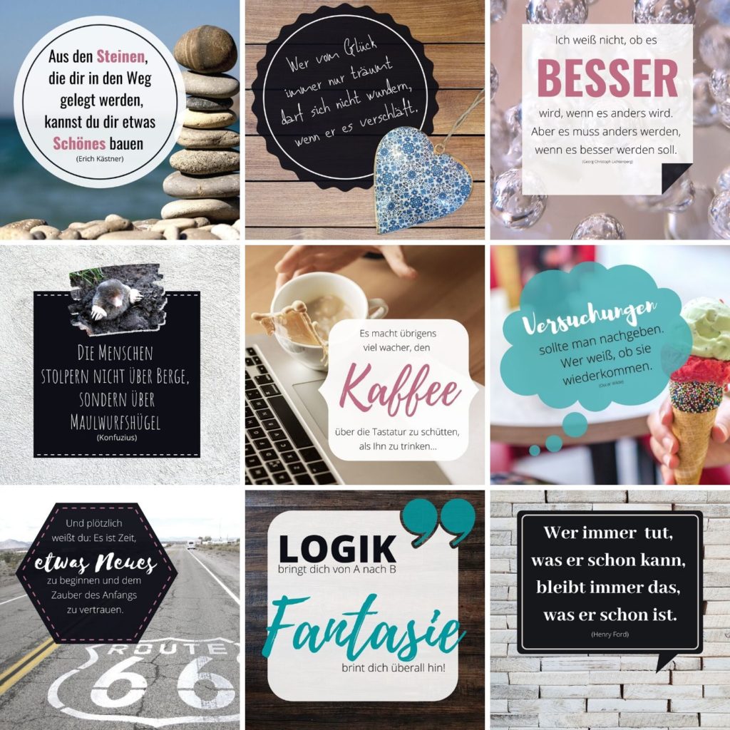 DIY-Baukasten für SocialMedia-Posts 3 spruechekit 1