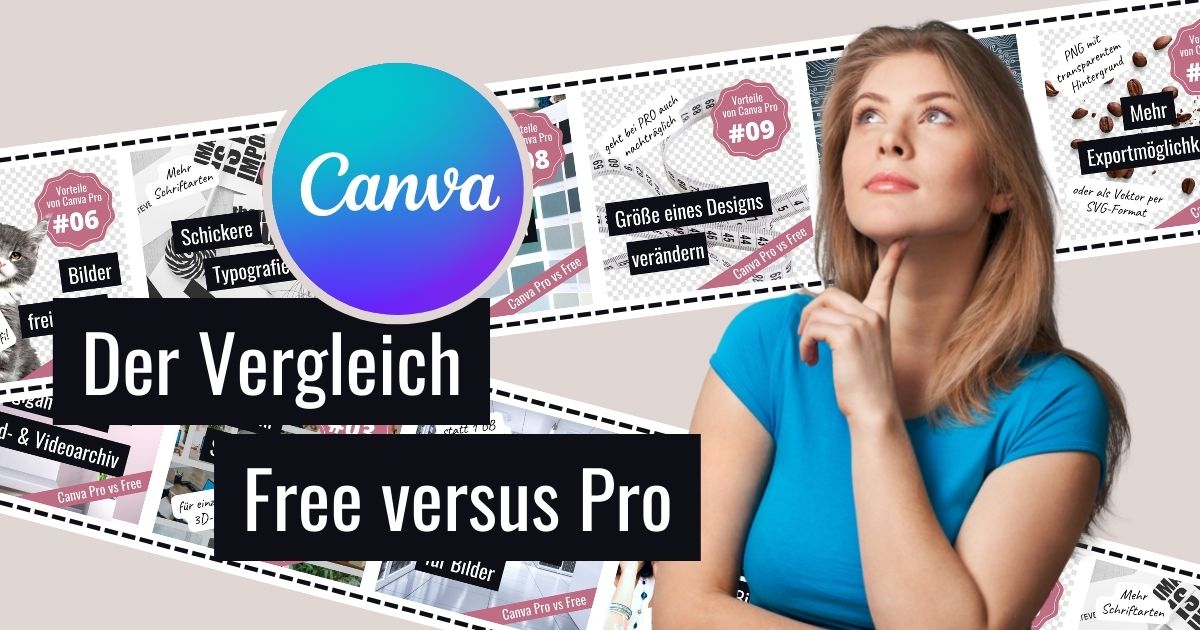 canva free versus pro Kosten