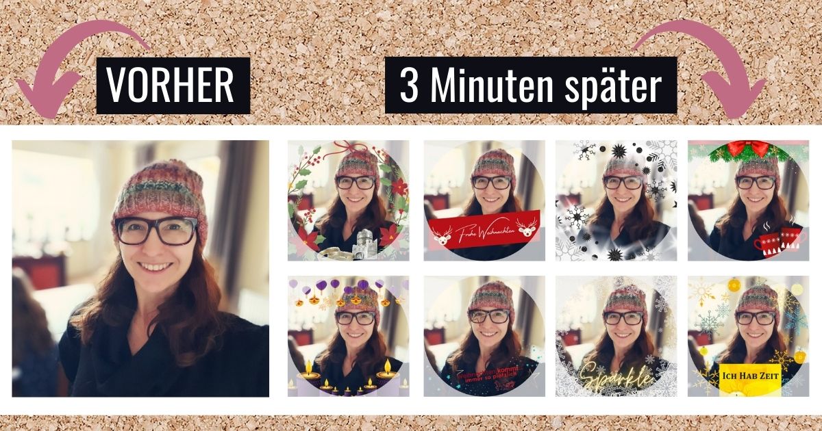 In 3 Minuten zum Facebook-Glitzerprofilbild - mit fantastischen Beispielen aus unserer Community! 1 fuzo blogartikel
