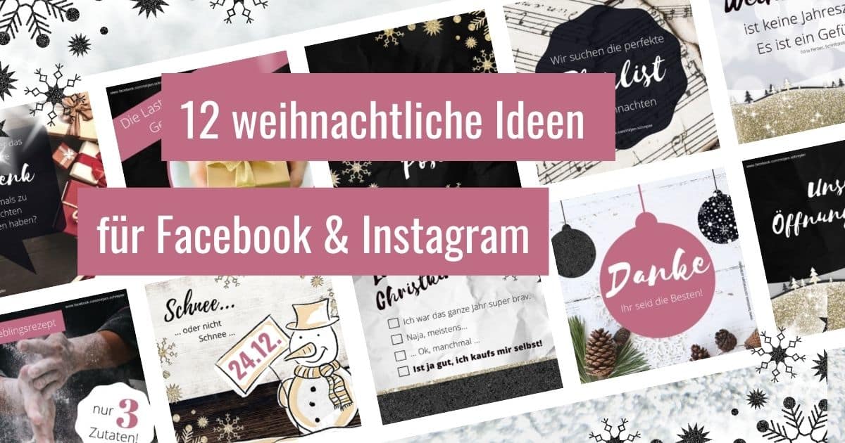 Weihnachts Posts