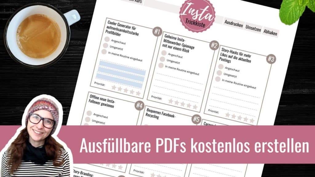 ausfuellbares pdf erstellen kostenlos