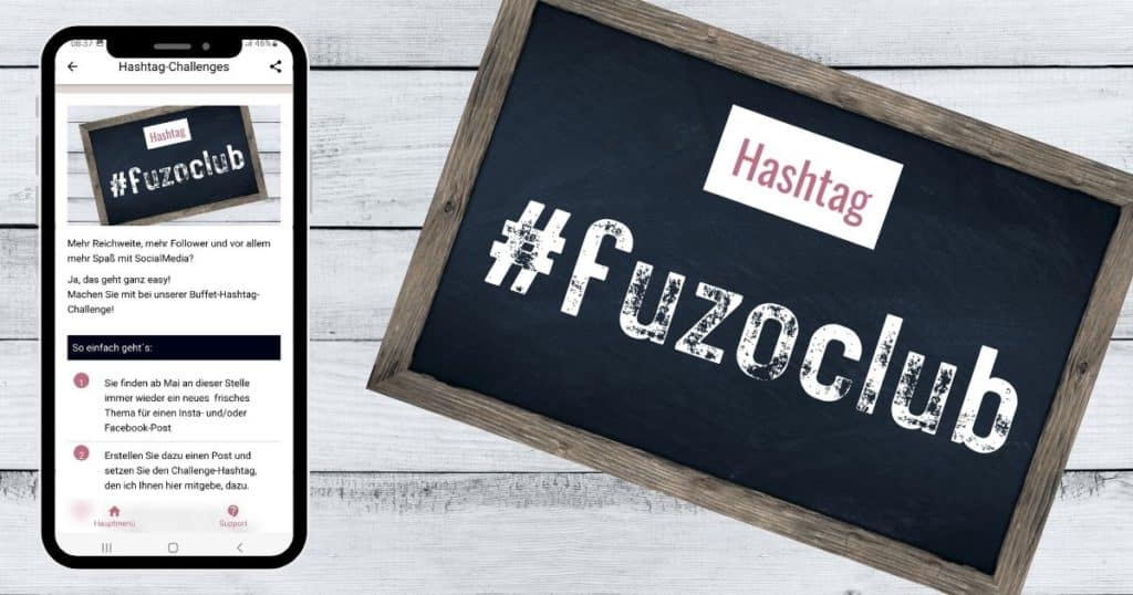 FuZo App Hashtag Challenges