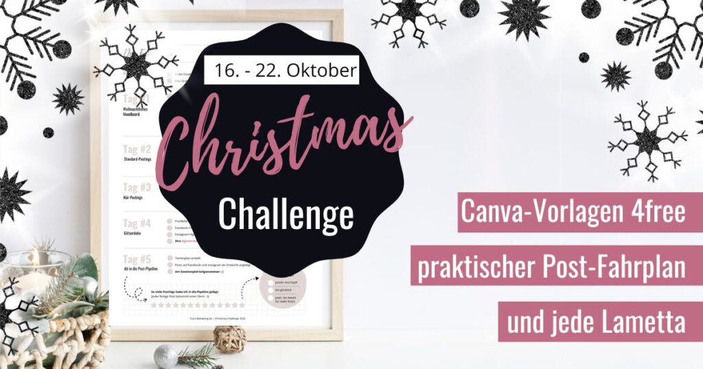 Christmas Challenge Fahrplan